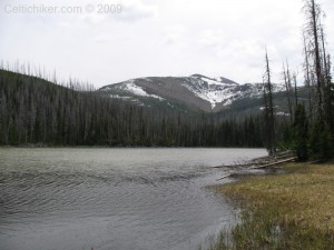 View to the south from the west shore of Two Point Lake